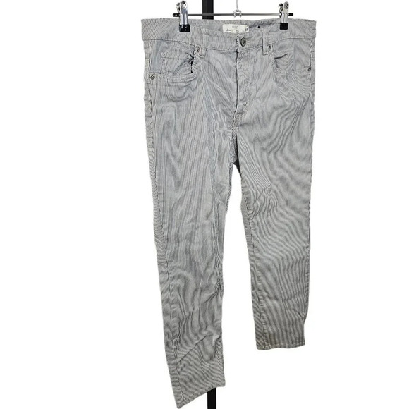 H&M L.O.G.G Striped Jeans Size 14 - Picture 2 of 5
